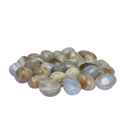 Banded Agate Tumble Stones - Unleash Your Inner Strength